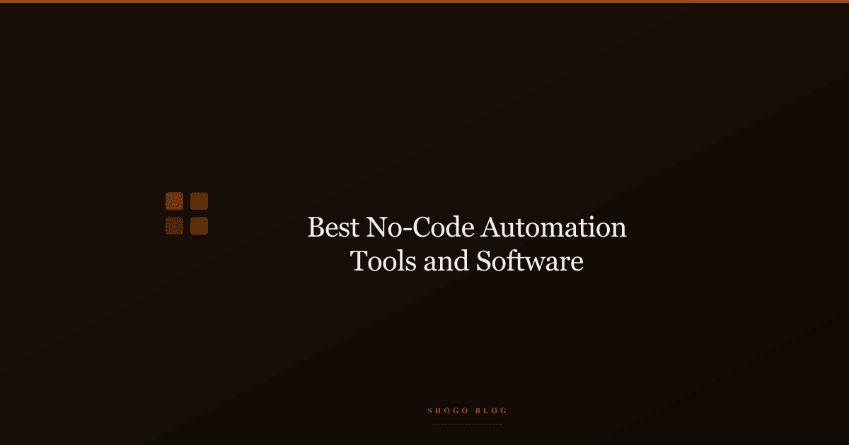 Best no code automation Tools &#038; Software to choose in 2025 thumbnail