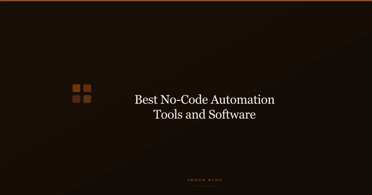 Best No-Code Automation Tools & Software thumbnail